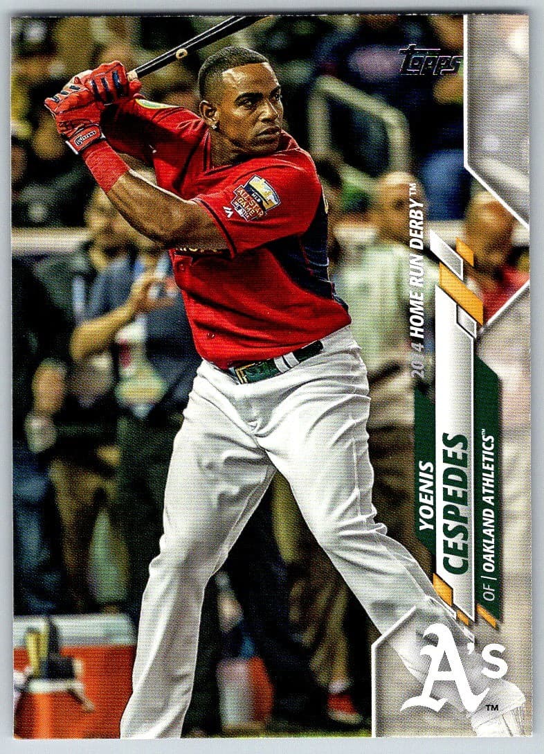 Oakland Athletics Home 2020 Topps Update