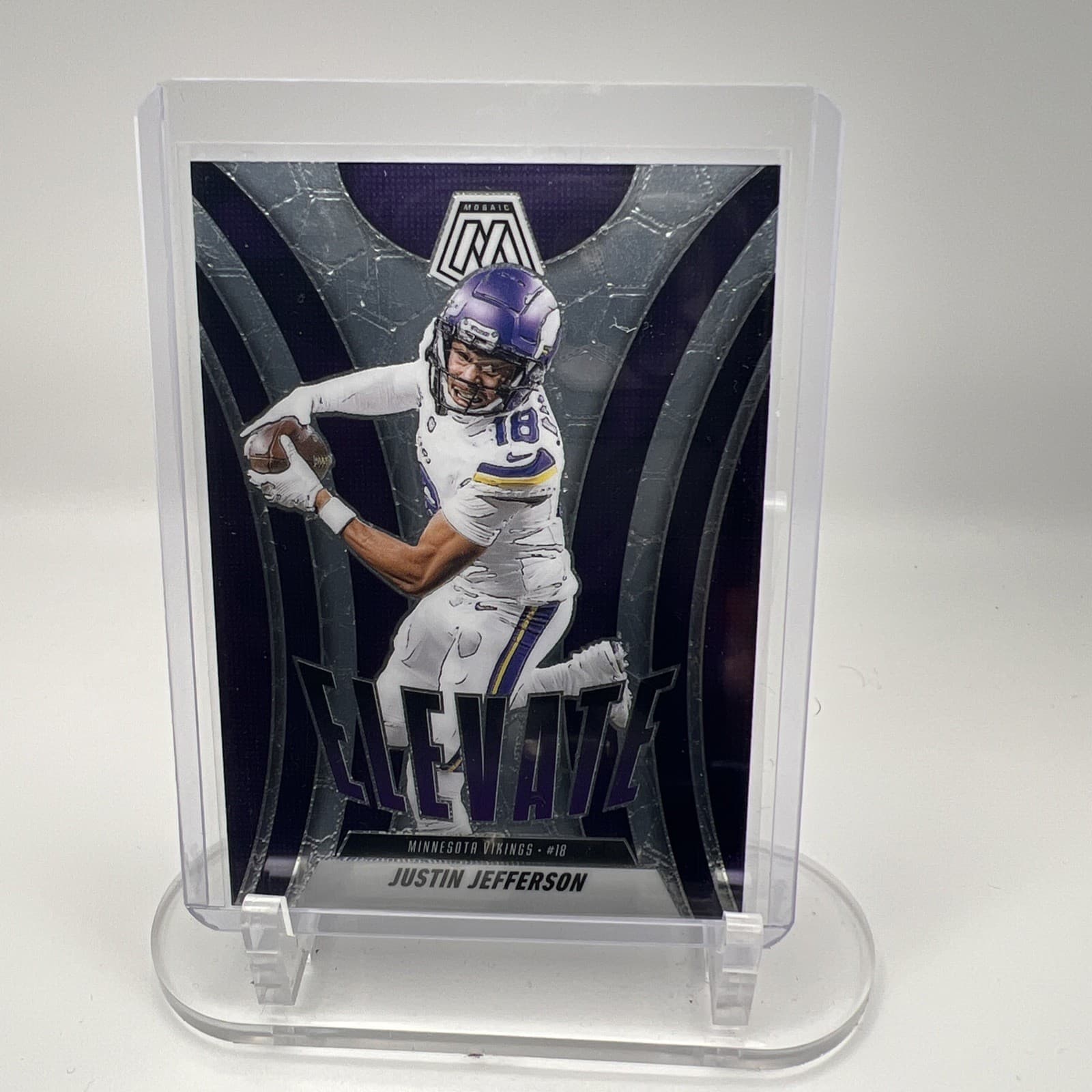 Elevate Justin Jefferson 2025 Panini Mosaic 2025 Panini Mosaic