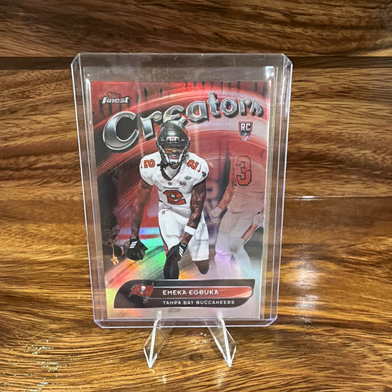 Football Emeka Egbuka 2025 Topps Finest 2025 Topps Finest