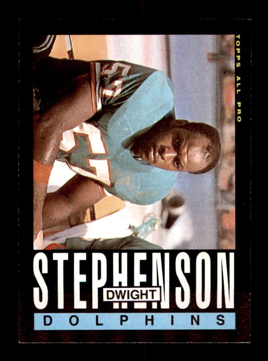 Football Dwight Stephenson 1985 Topps