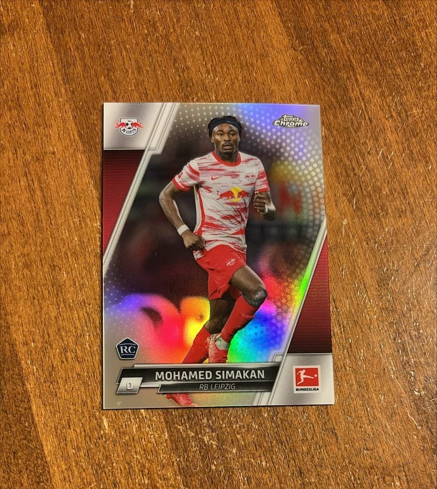 Mohamed Simakan Bundesliga 2022 Topps Chrome 2022 Topps Chrome
