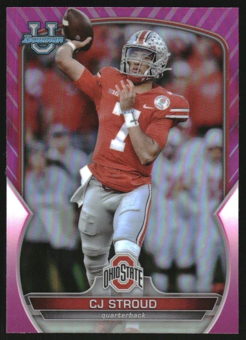 University Pink Refractors 2022 Bowman Chrome 2022 Bowman Chrome