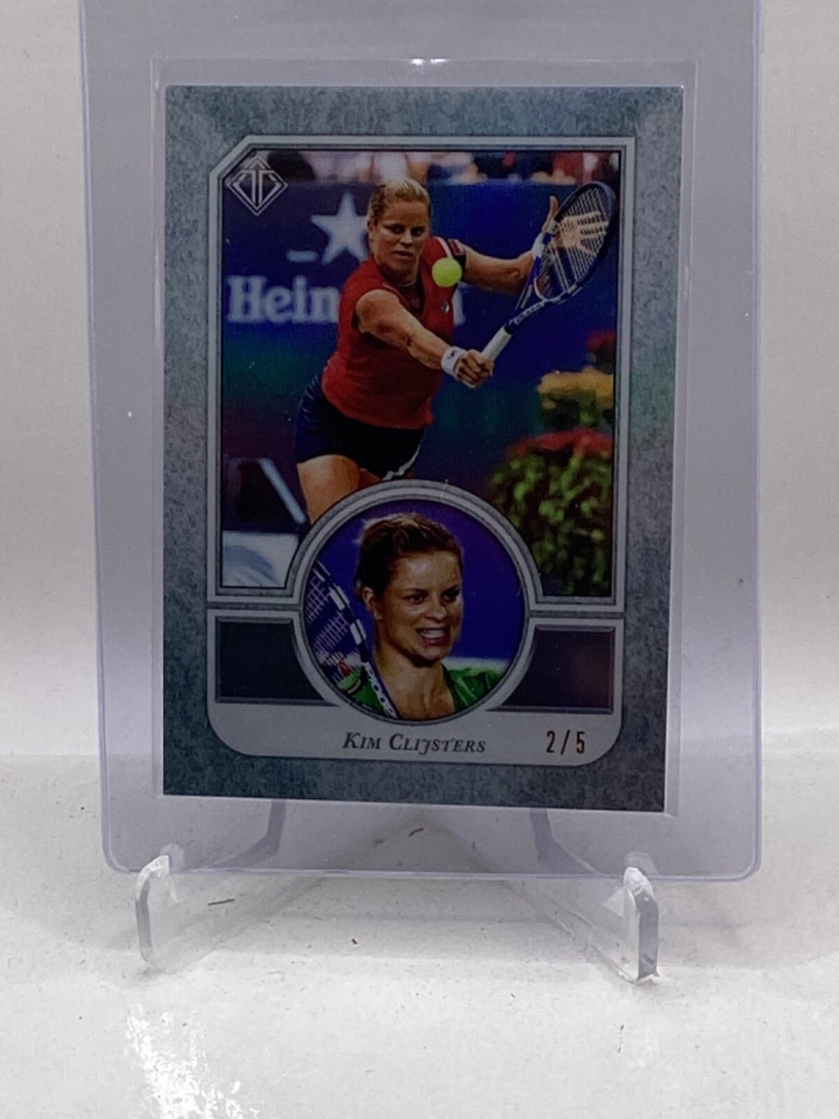 Kim Clijsters trading card