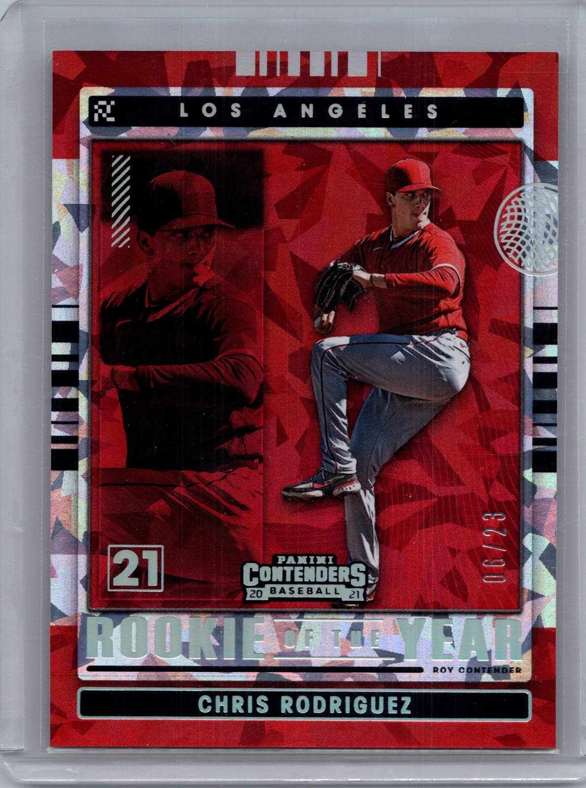 BASEBALL CHRIS RODRIGUEZ RED / 2020 Panini Contenders 2020 Panini Contenders