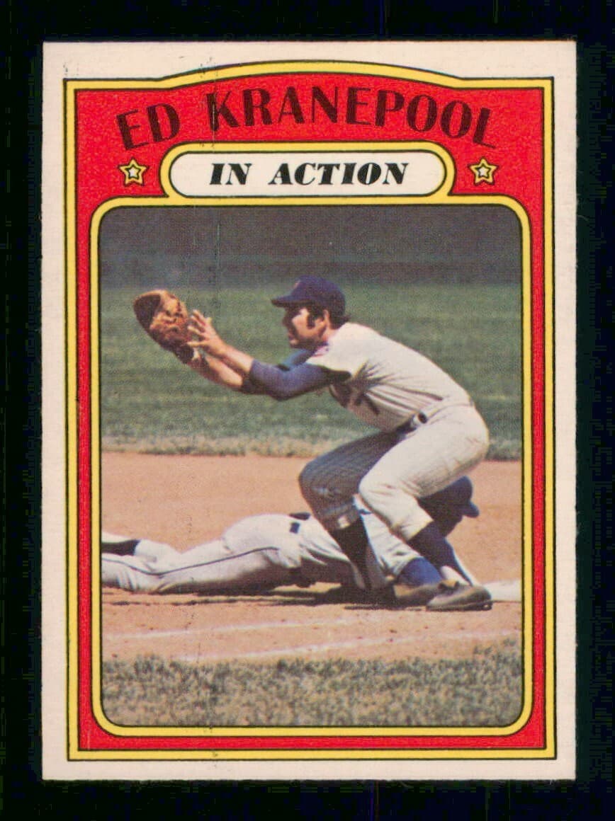 OPC BASEBALL # 182 ED KRANEPOO 1972 O-Pee-Chee 1972 O-Pee-Chee