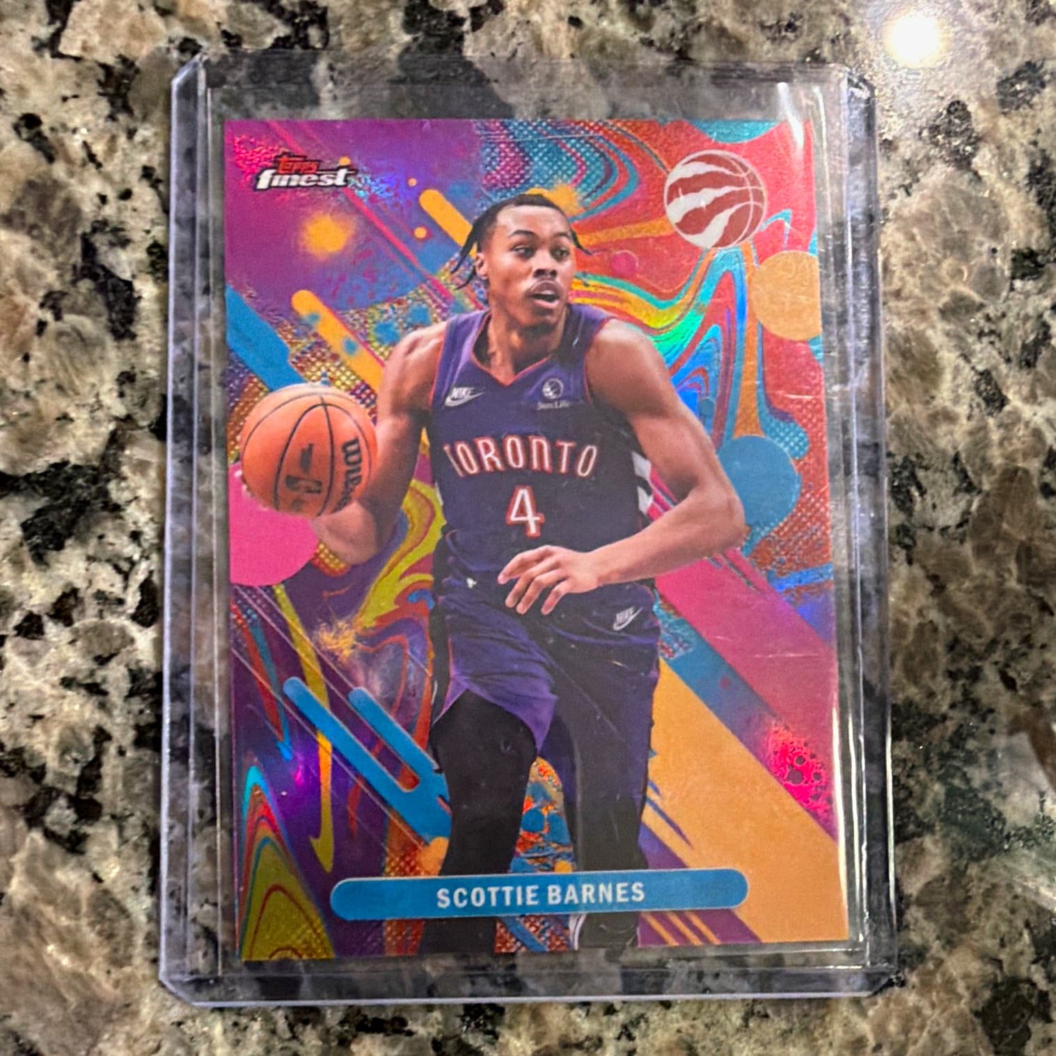 Scottie Barnes Oil 2025 Topps Finest 2025 Topps Finest