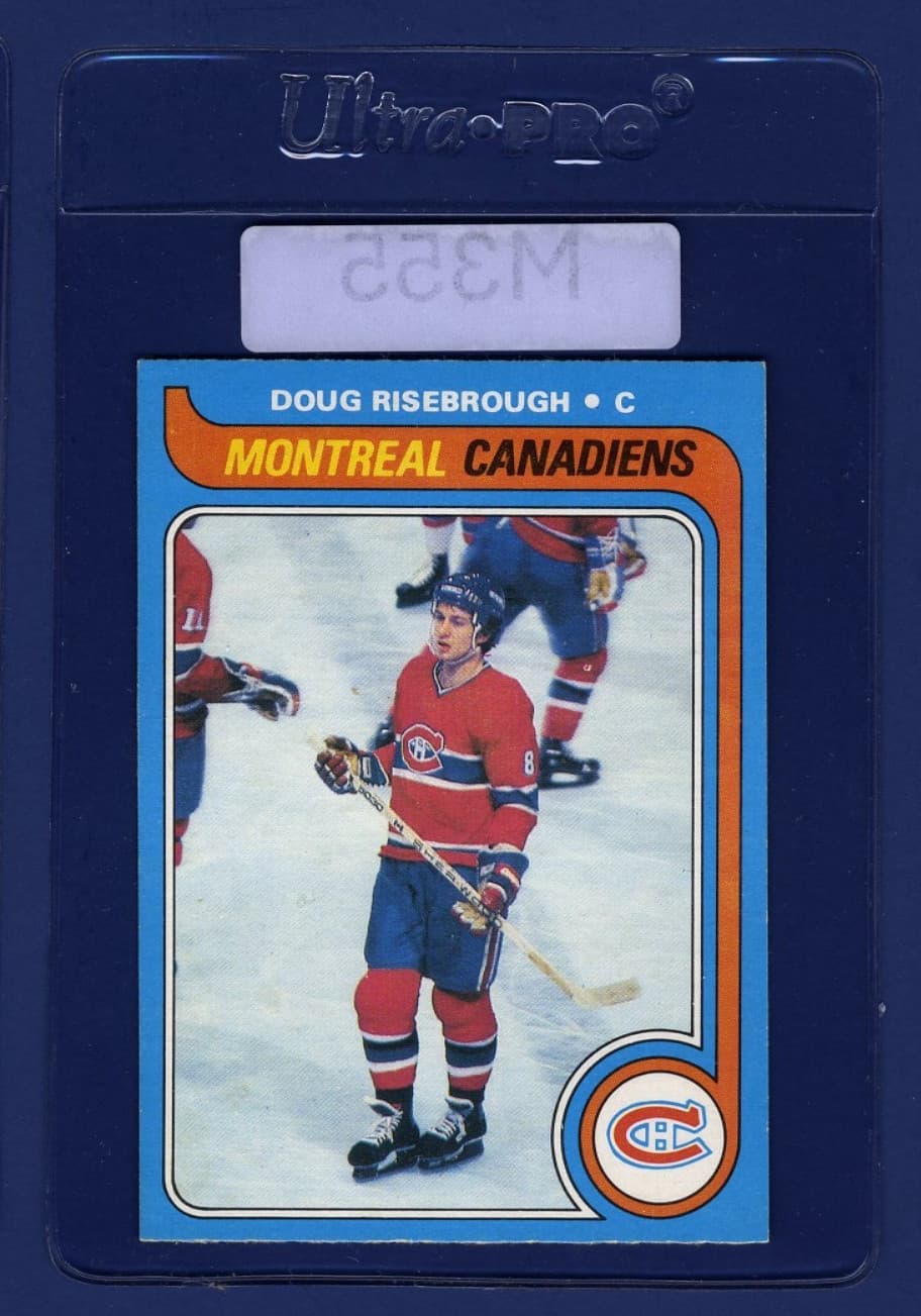 Doug Risebrough trading card