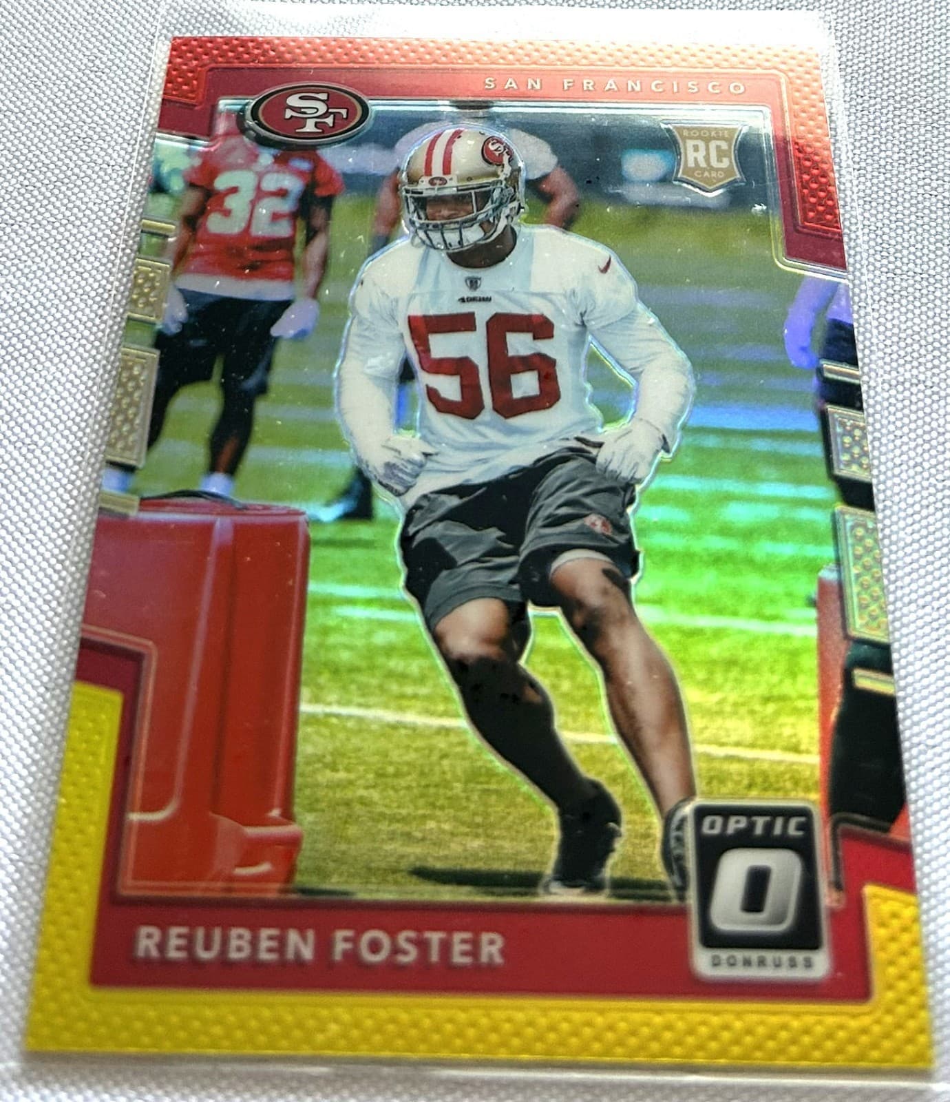 Football Reuben Foster 2017 Donruss Optic 2017 Donruss Optic