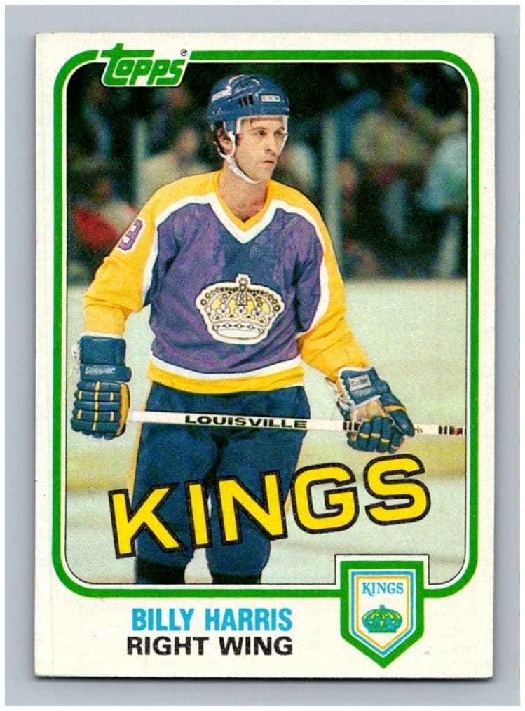 Billy Harris West 1981 Topps