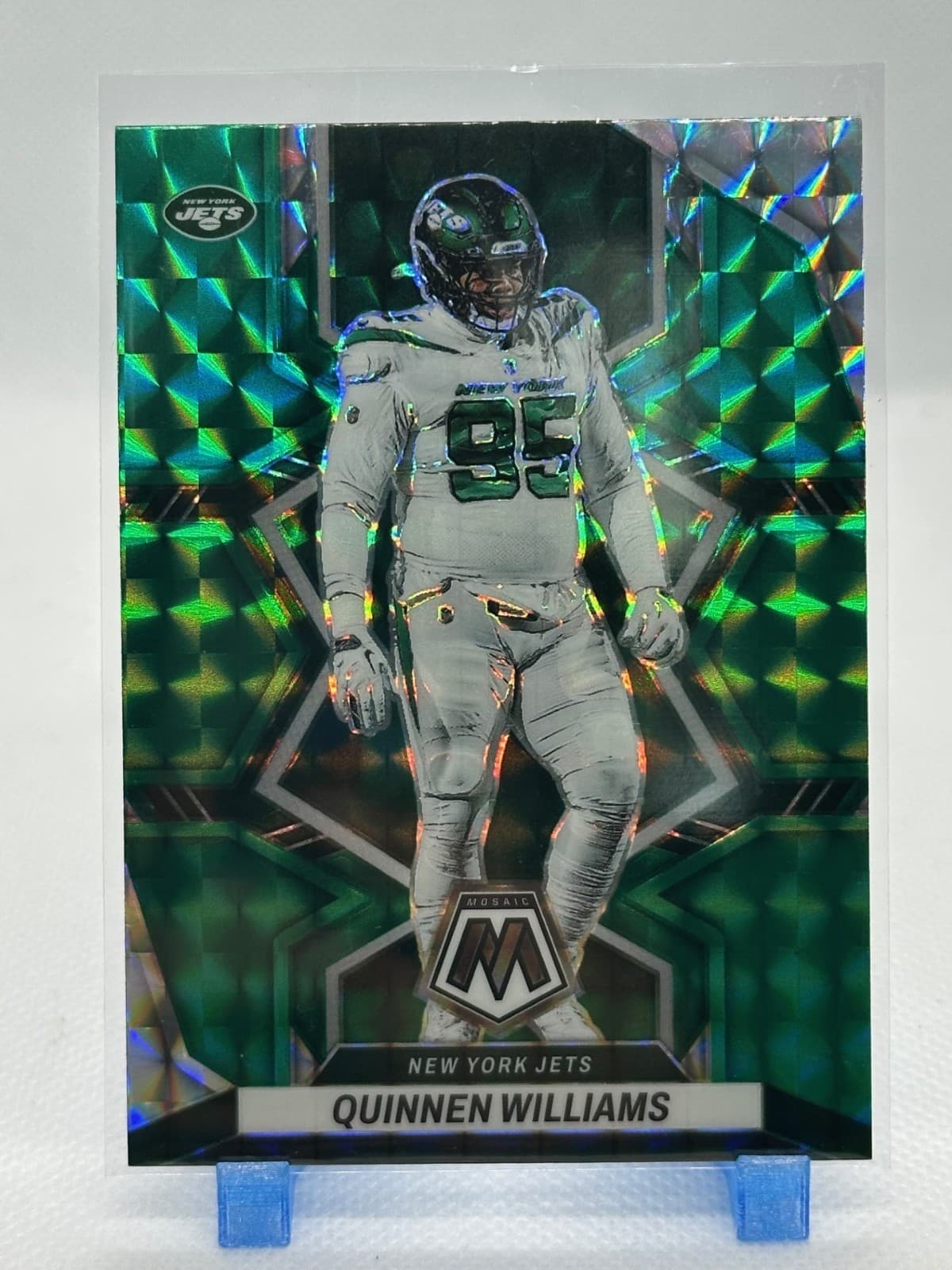 Quinnen Williams 2022 Panini Mosaic 2022 Panini Mosaic green