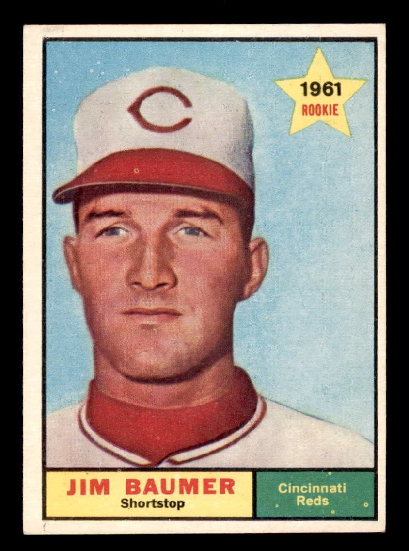 Baseball Jim Baumer 1961 Topps
