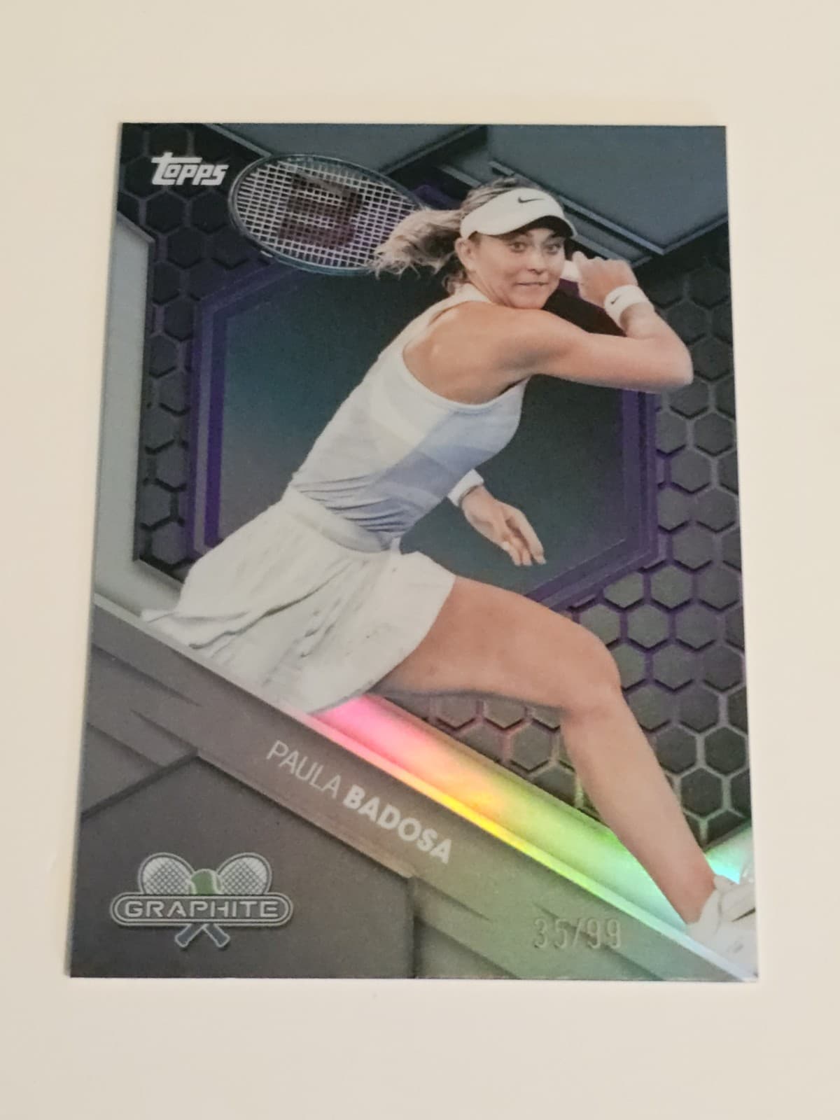 Paula Badosa trading card