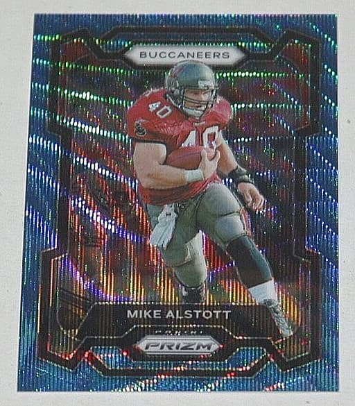 Mike Alstott trading card