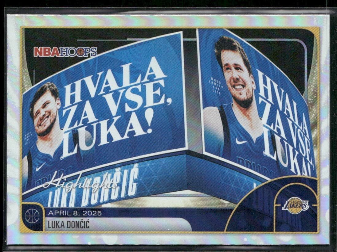 Highlights Luka Don 2025 Topps