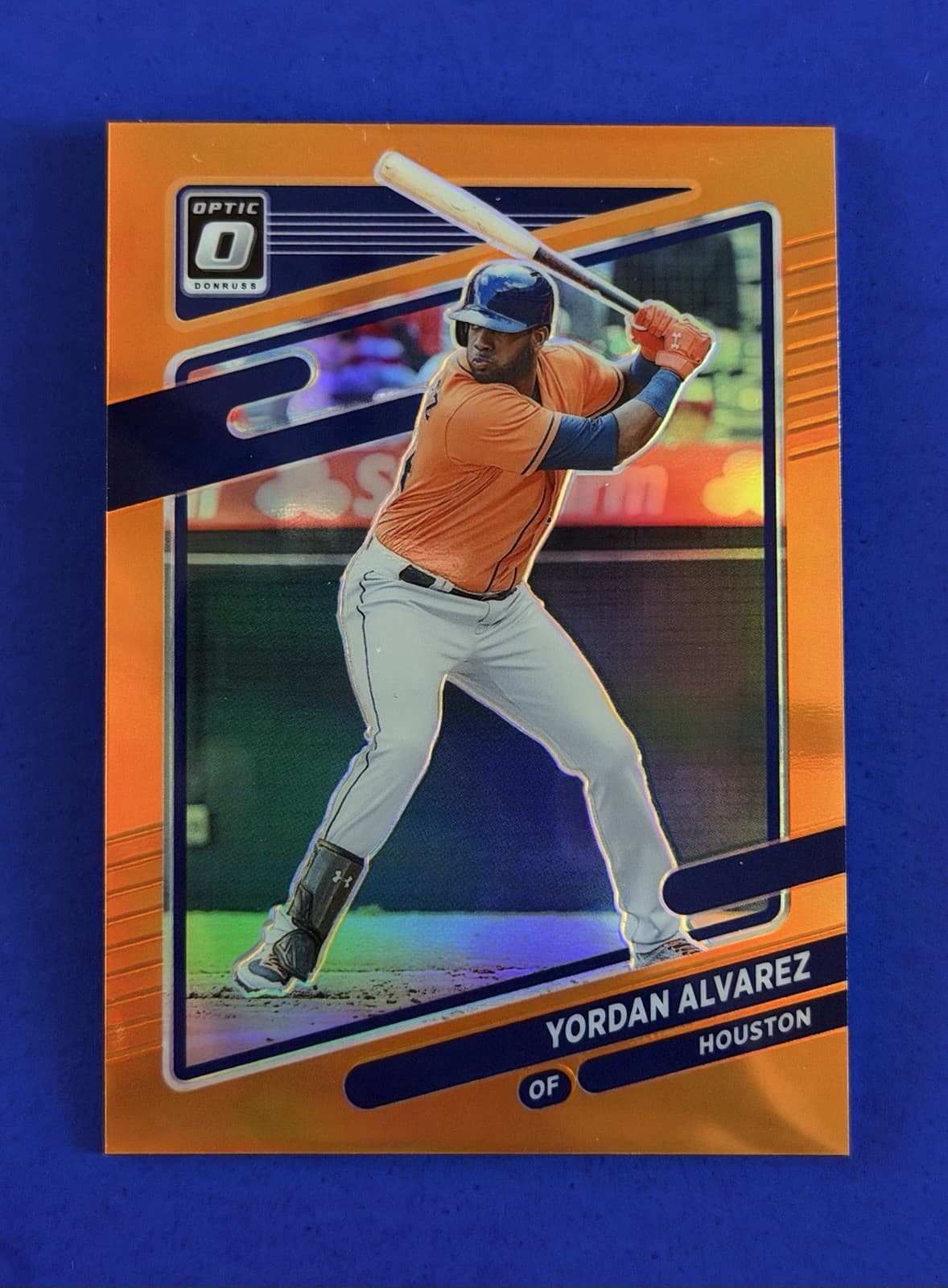 Yordan Alvarez 2021 panini Donruss Optic