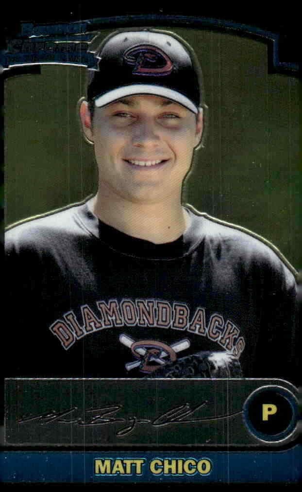Prospects Matt Chico 2003 Bowman Draft