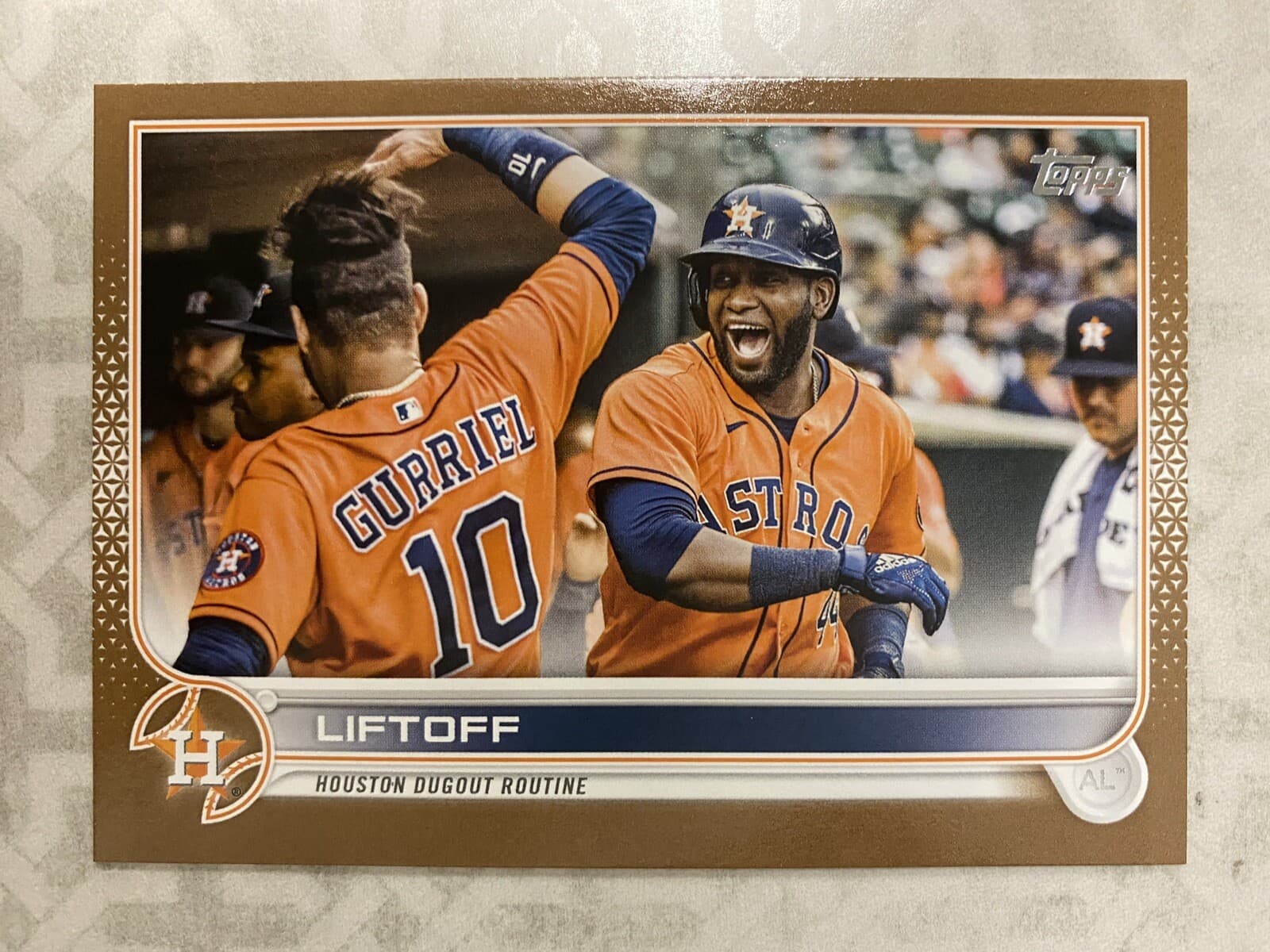 Liftoff Team Checklist 2022 Topps 2022 Topps gold