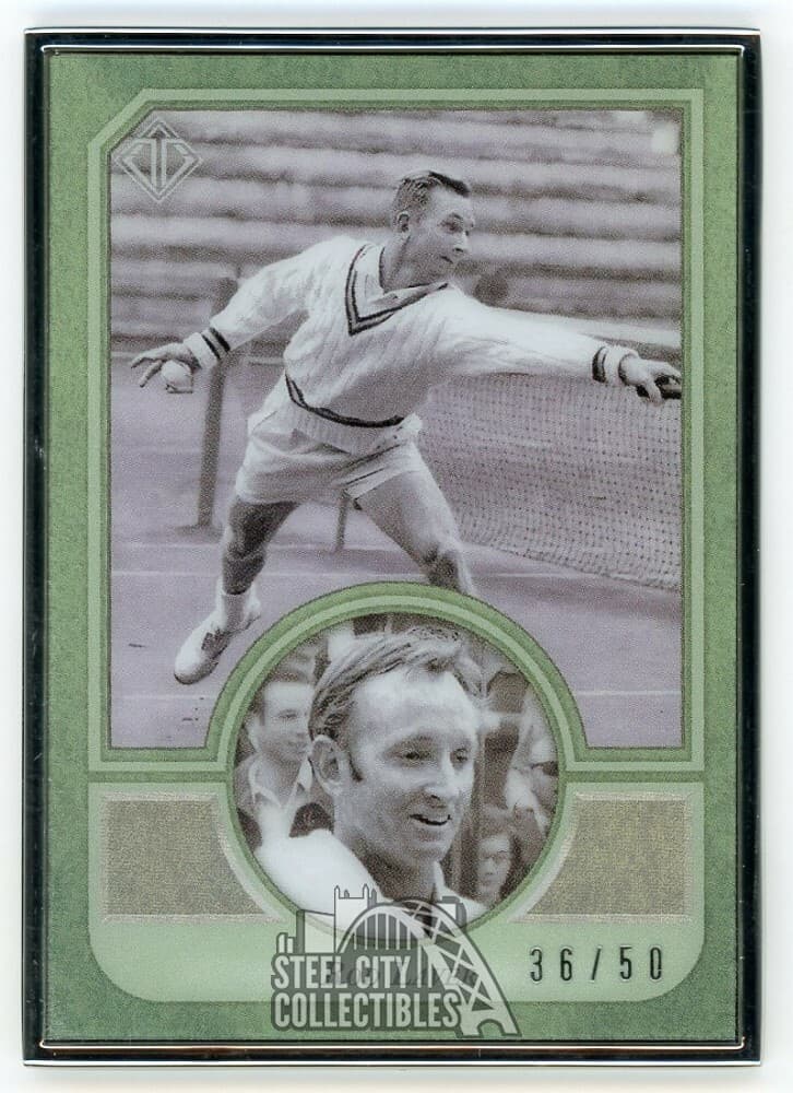 Rod Laver trading card