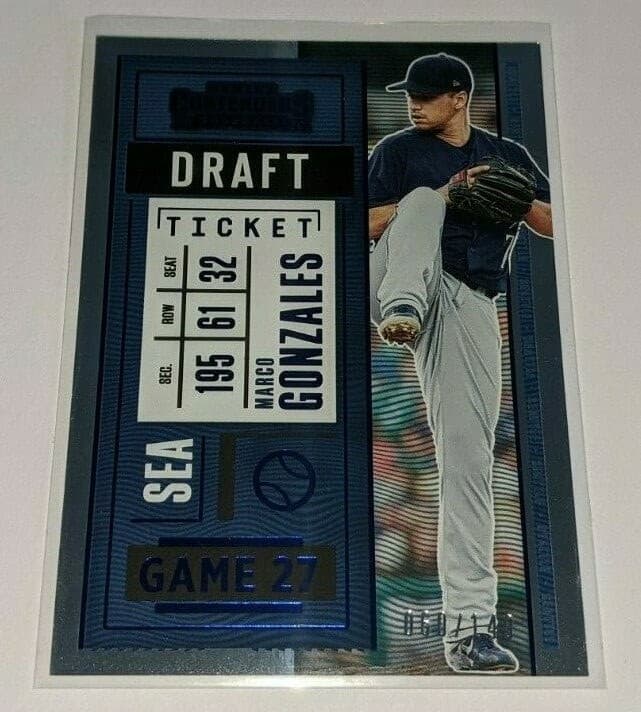 Baseball Marco Gonzales 2020 Panini Contenders