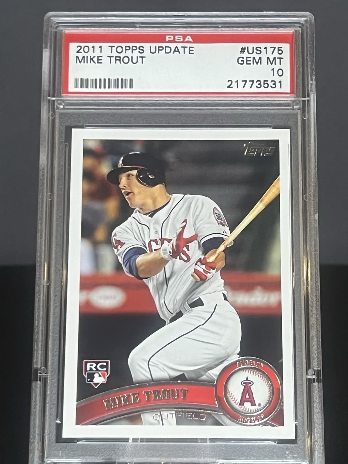 Series MIKE TROUT [ ] LA Angel 2011 Topps Update 2011 Topps Update