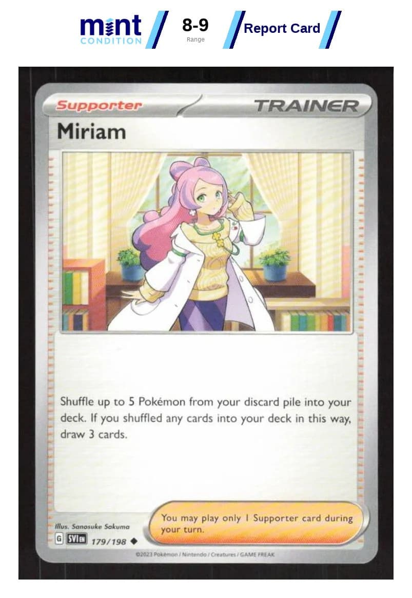 SV01 SCARLET & VIOLET SET MIRI 2023