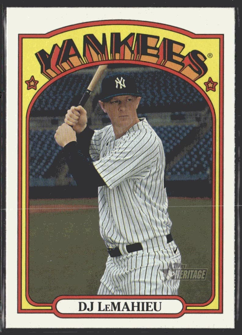 Mahieu New York 2021 Topps Heritage 2021 Topps Heritage