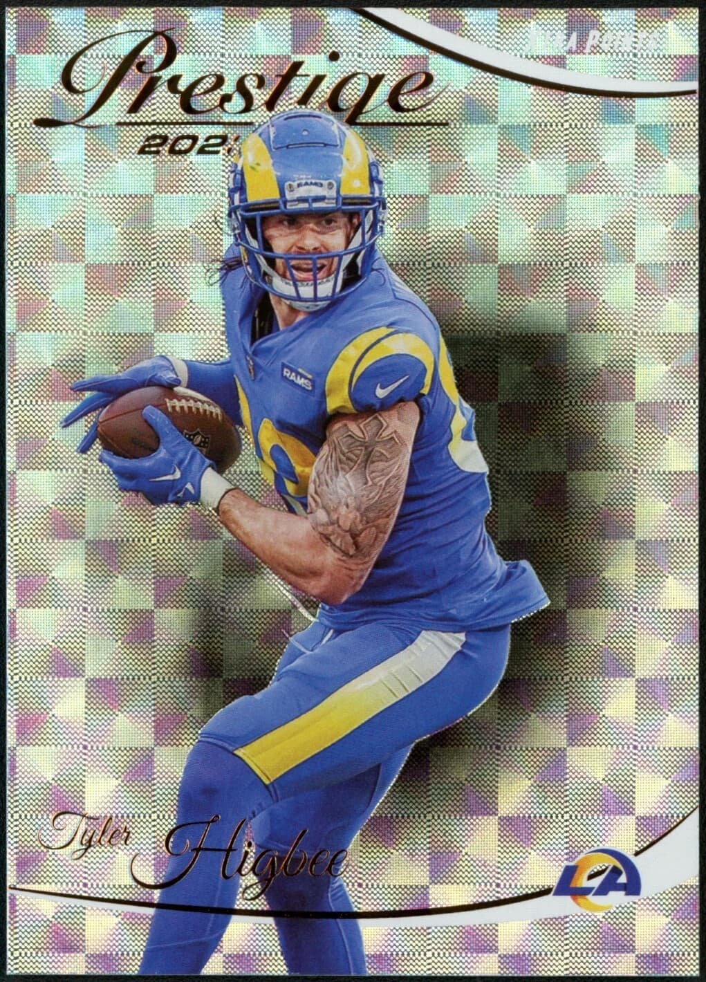 Tyler Higbee trading card