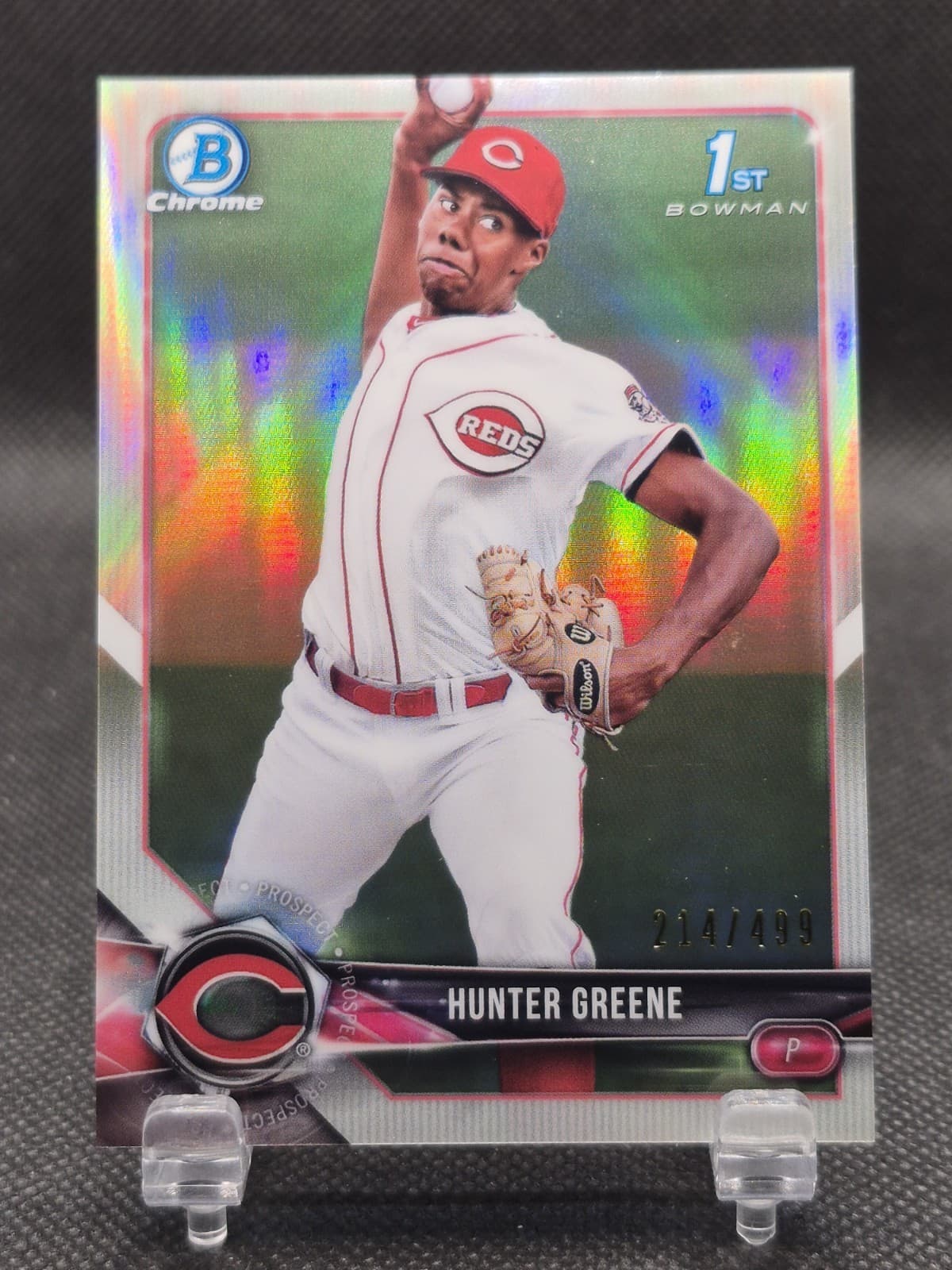 Hunter Greene 2018 Bowman Chrome