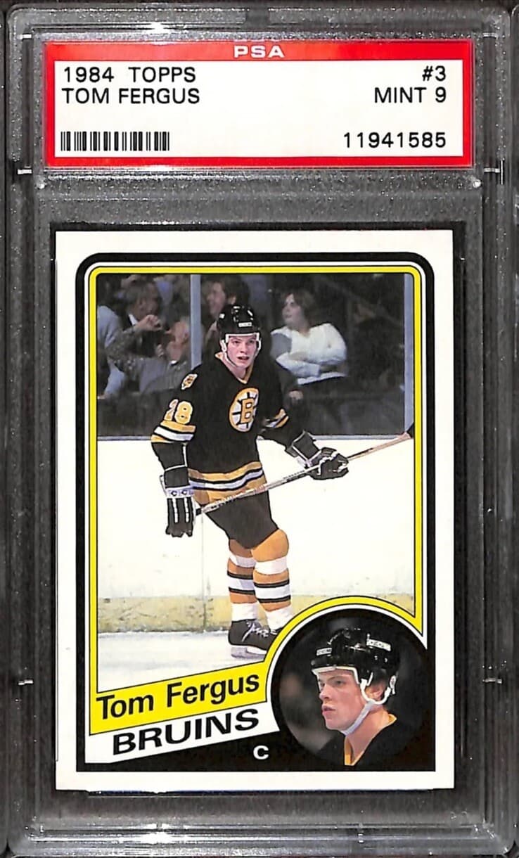Tom Fergus trading card