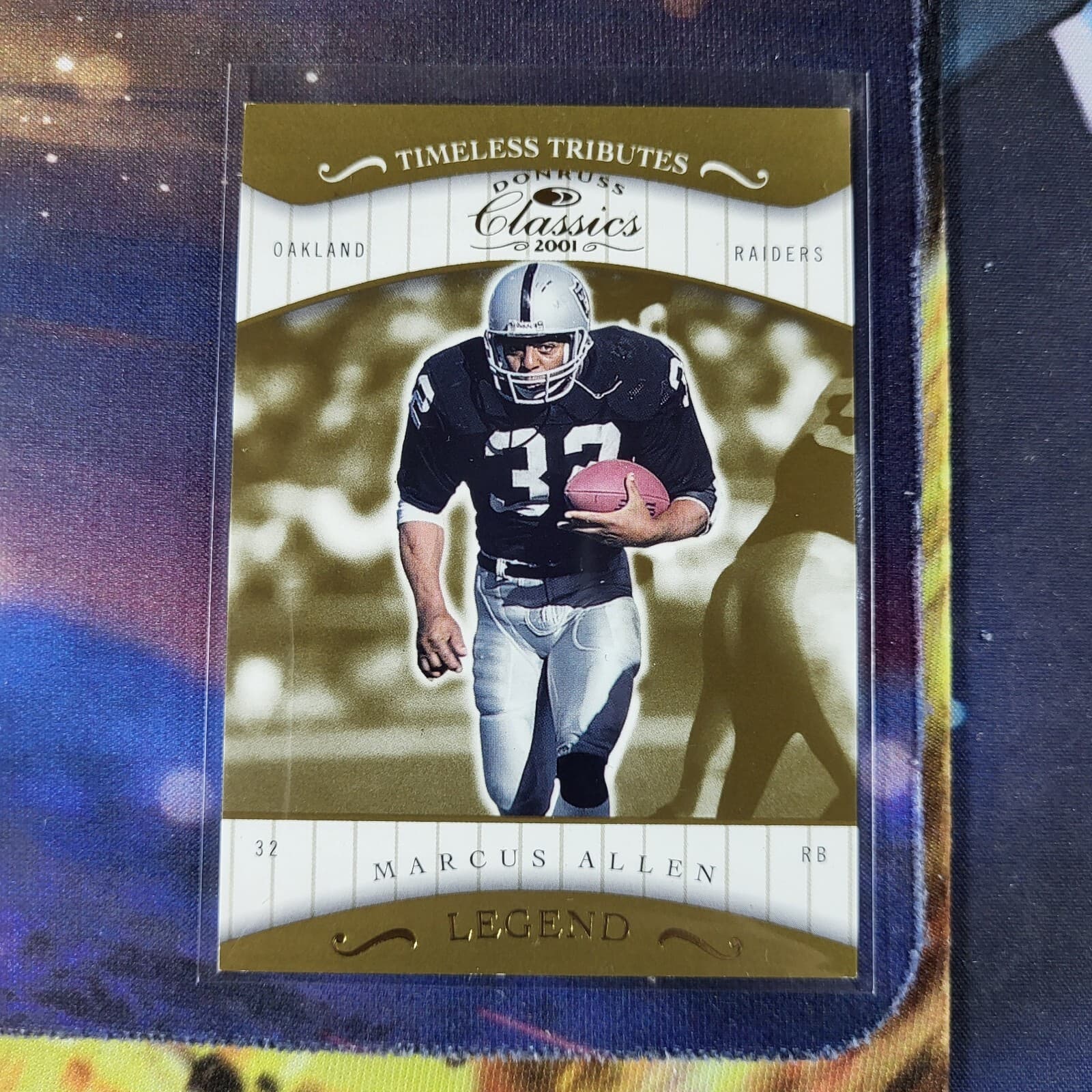 Classics Football Marcus 2001 Donruss 2001 Donruss