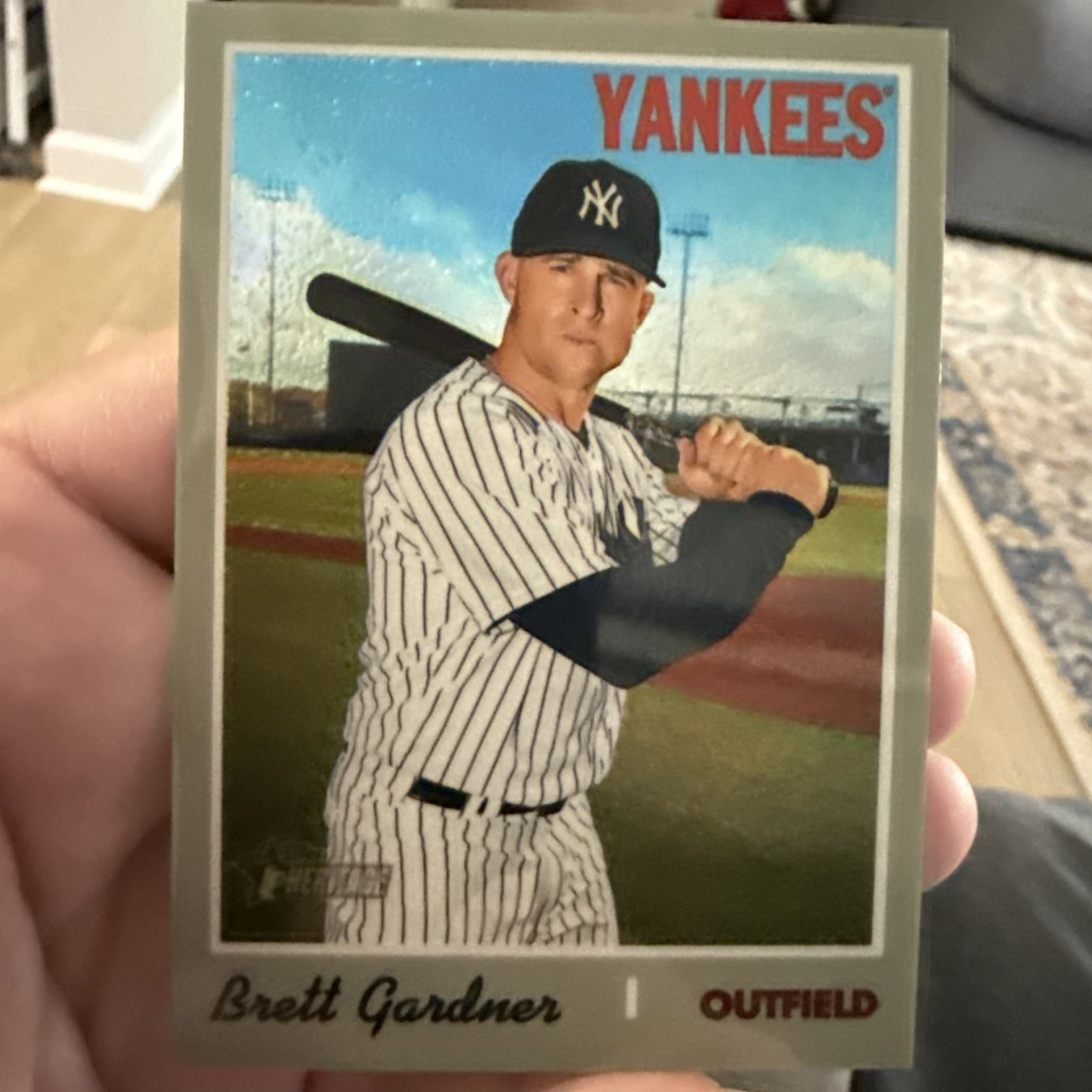 Brett Gardner 2019 Topps Heritage 2019 Topps Heritage