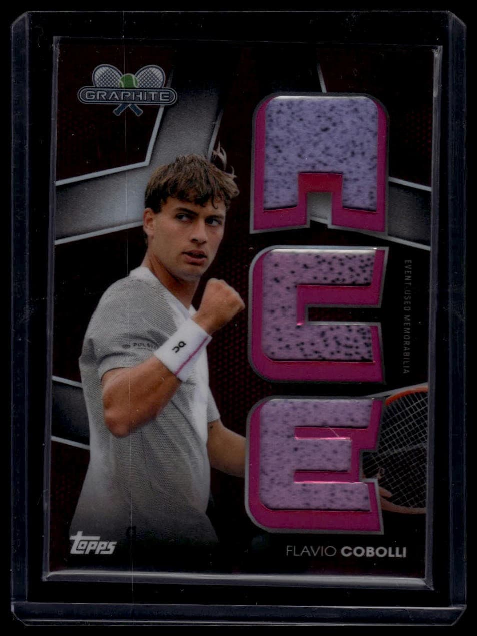 Flavio Cobolli Ace 2026 Topps 2026 Topps pink-refractor