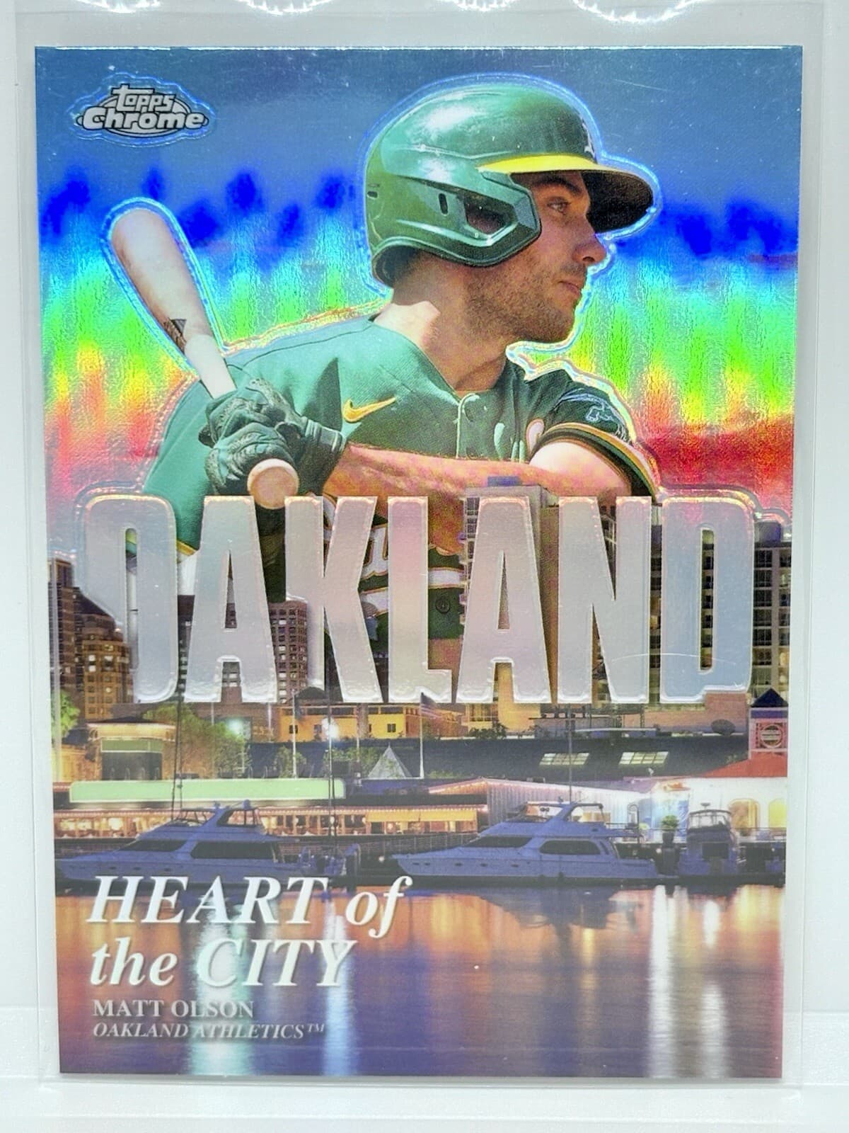Matt Olson 2022 Topps Chrome 2022 Topps Chrome