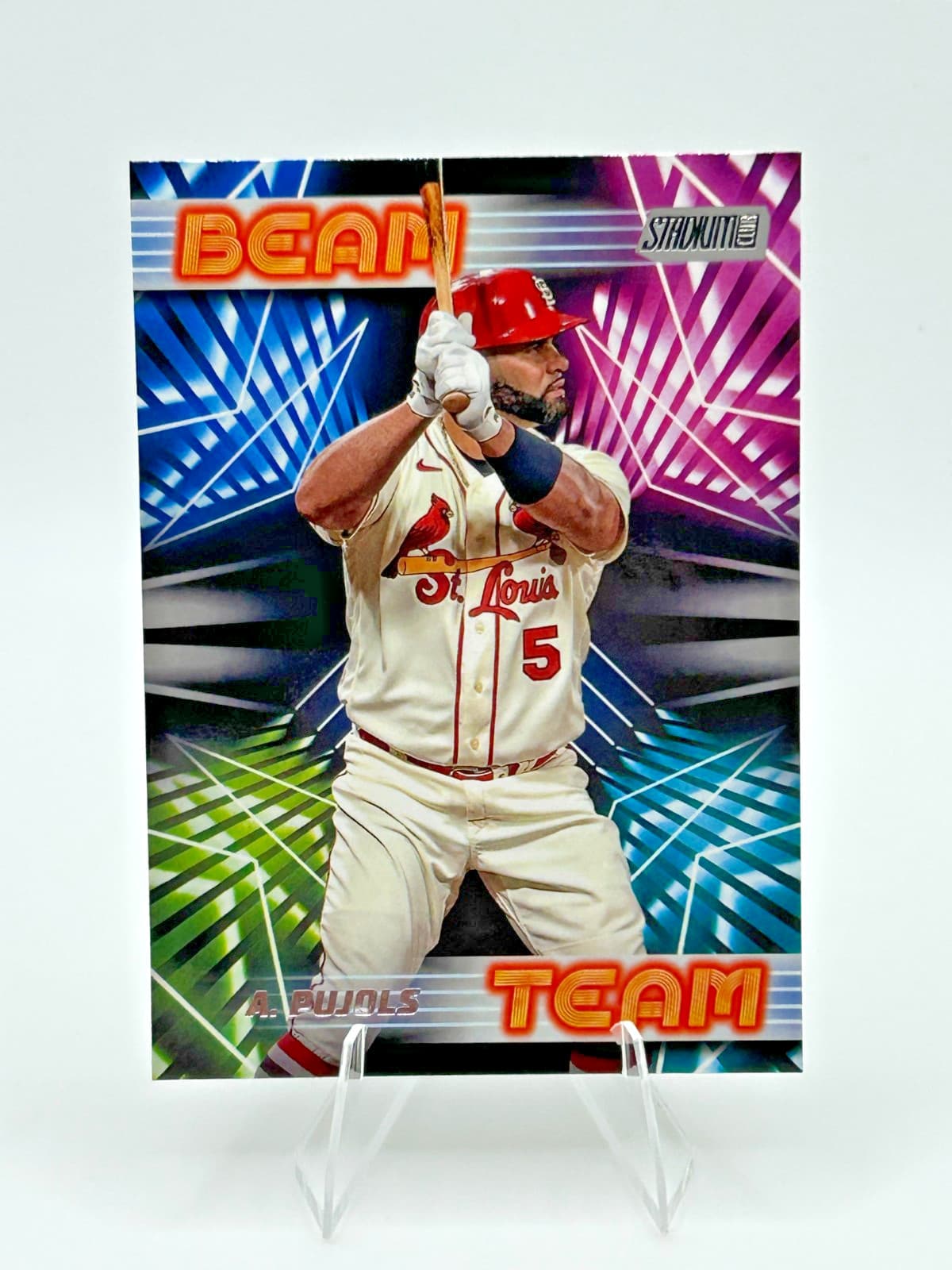 Albert Pujols Beam 2023 Topps Stadium Club 2023 Topps Stadium Club