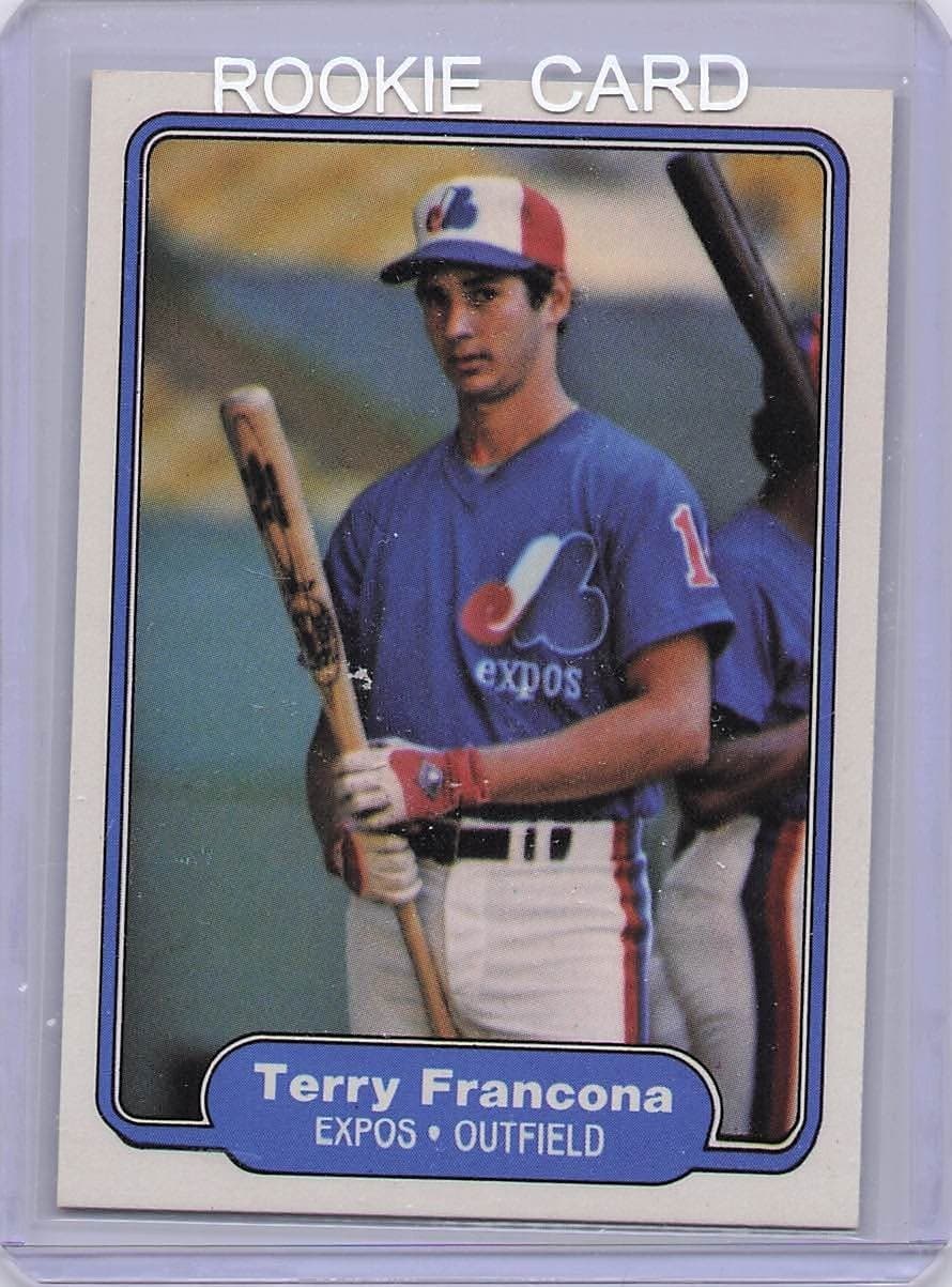 Terry Francona 1982 Fleer 1982 Fleer