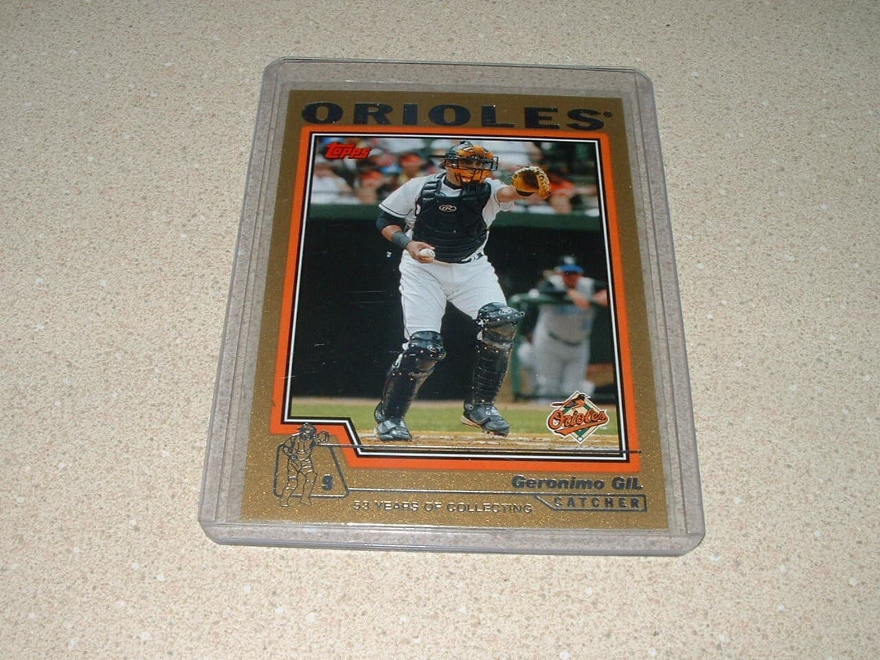 BASEBALL GERONIMO GIL GOLD / O 2004 Topps 2004 Topps gold