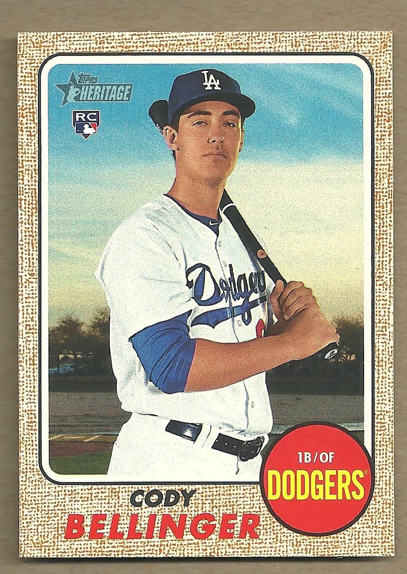 Cody Bellinger Los 2017 Topps Heritage