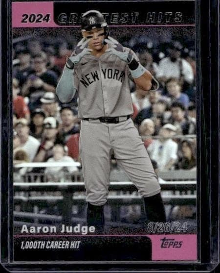 Aaron Judge Greatest 2025 Topps 2025 Topps example 2