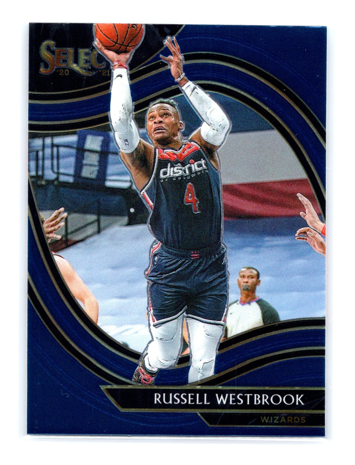 Basketball Russell Westbrook 2020 Panini Select 2020 Panini Select blue