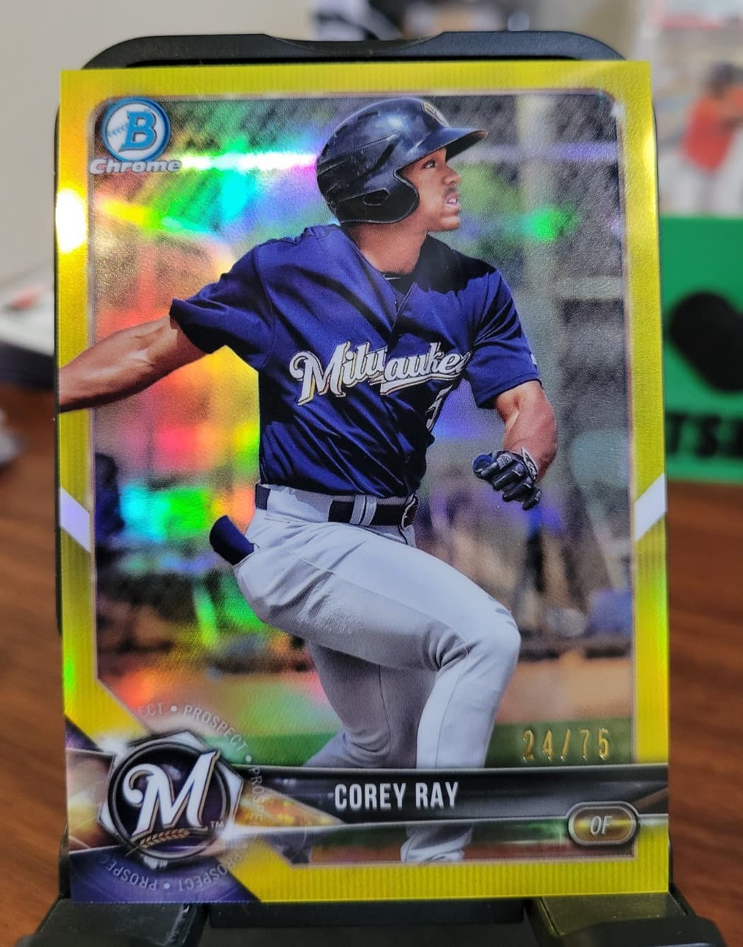 Prospects Canary Yellow 2018 Bowman Chrome 2018 Bowman Chrome