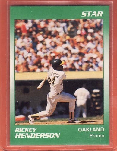 RICKEY HENDERSON STAR COMPANY 1991 Unknown 1991 Unknown green