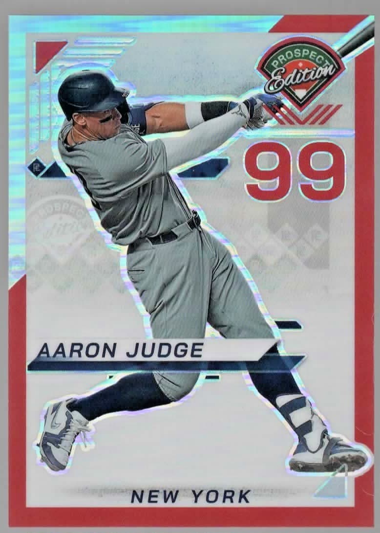 Prospect Edition Aaron 2025 Panini 2025 Panini holo-red