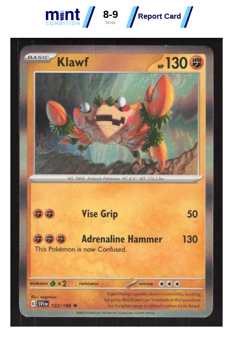SV01 SCARLET & VIOLET SET KLAW 2023