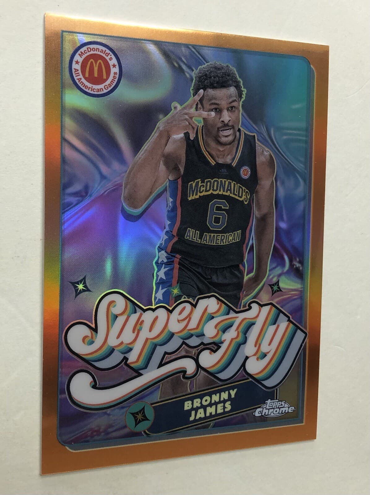 Bronny James Mc 2023 Topps Chrome 2023 Topps Chrome