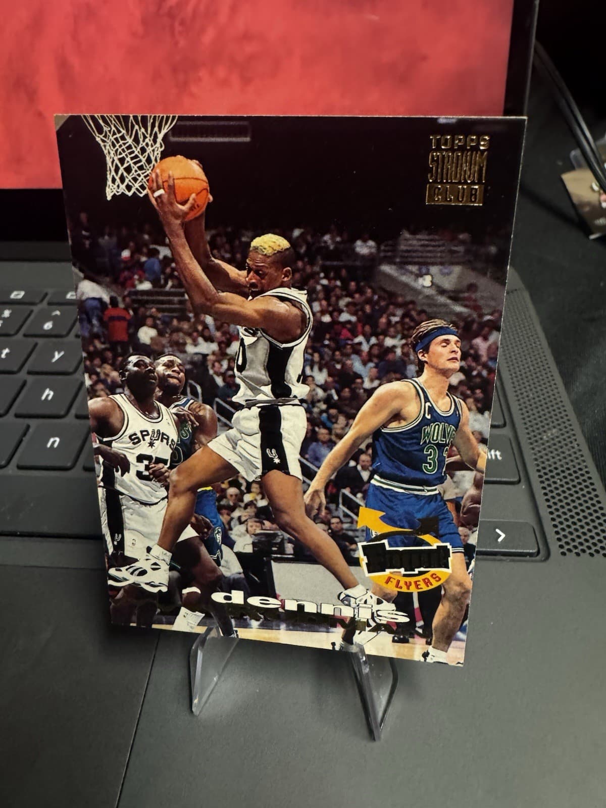 Dennis Rodman Frequent 1993 Topps Stadium Club
