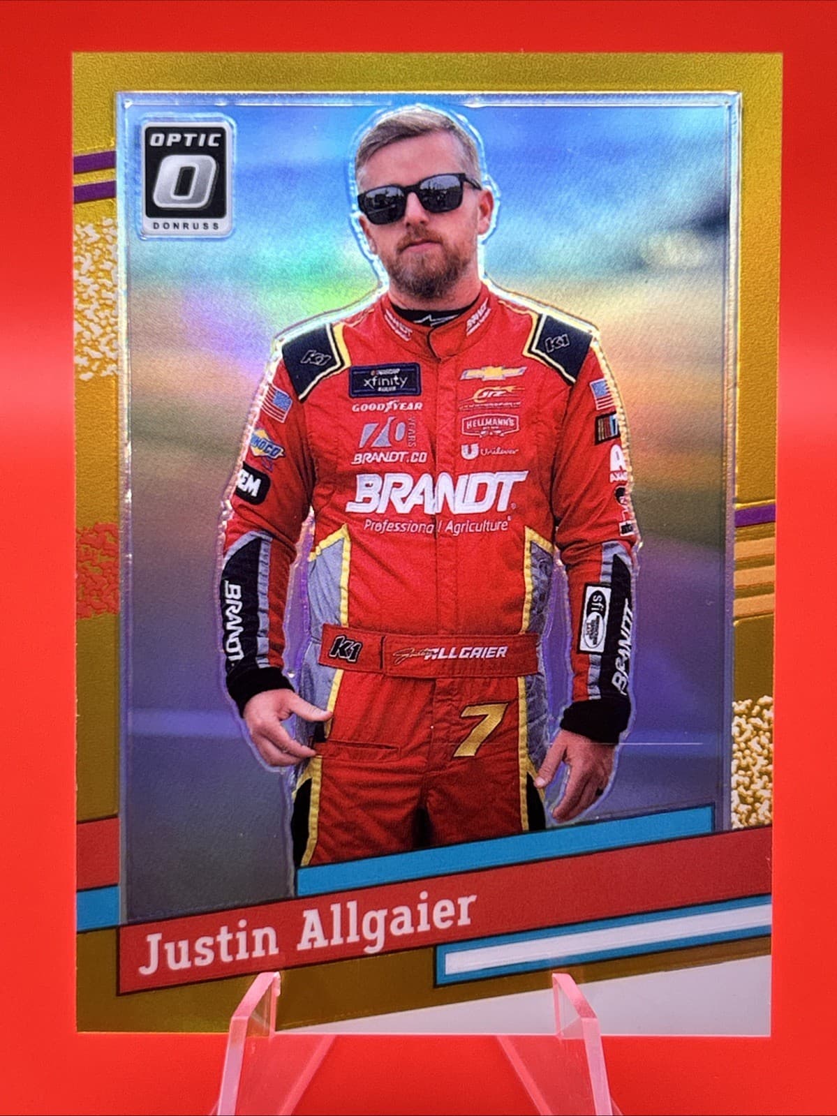 Retro Justin Allgaier 2024 Panini 2024 Panini