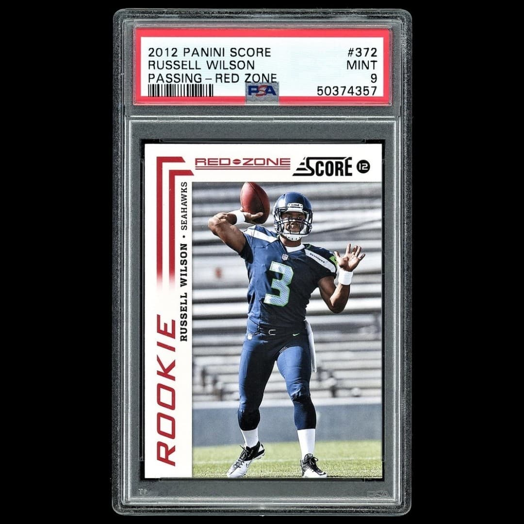 Russell Wilson Score 2012 Panini