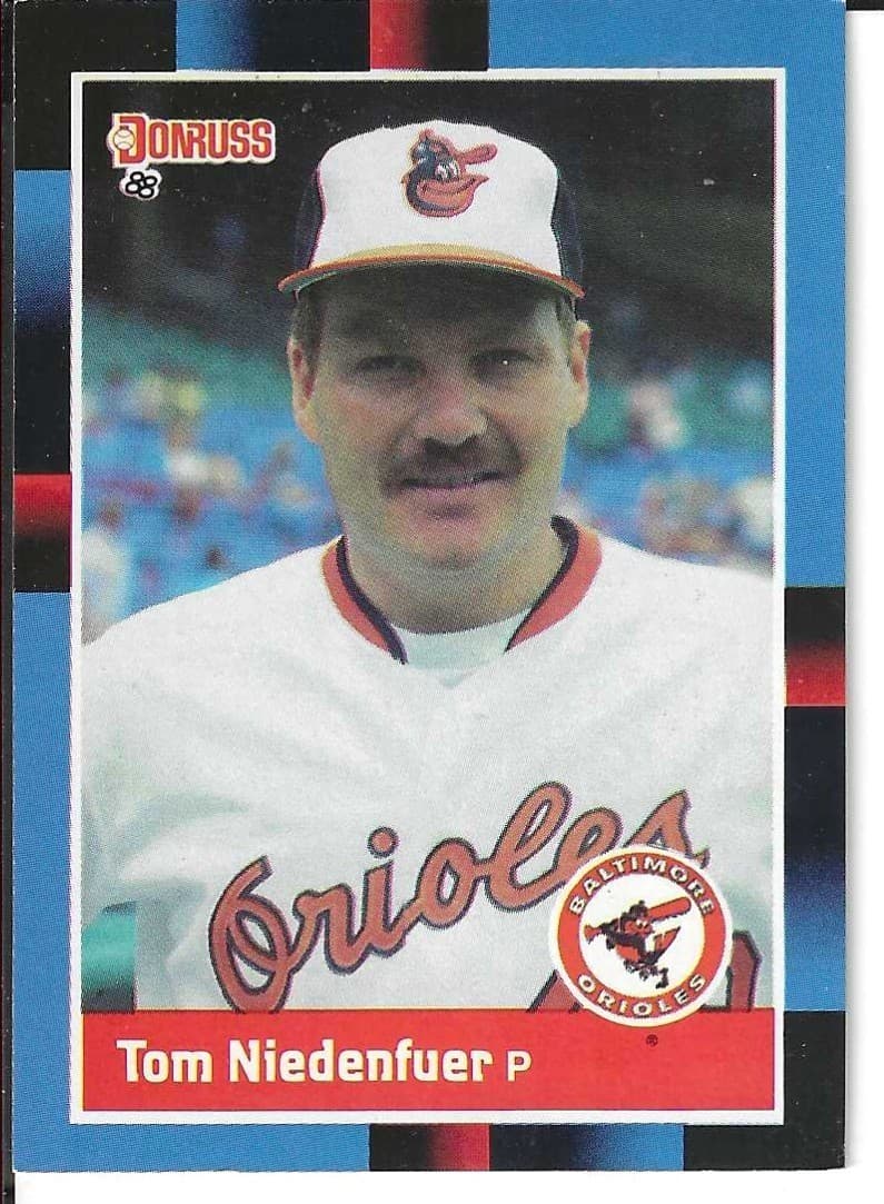 BASEBALL TOM NIEDENFUER #294