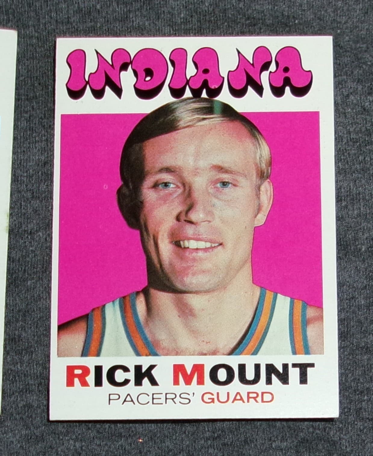 Basketball Rick Mount 1971 Topps 1971 Topps