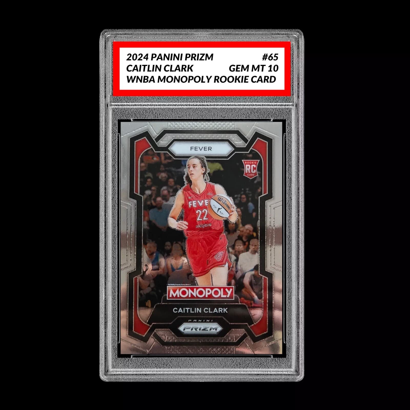Monopoly Caitlin Clark 2024 Panini
